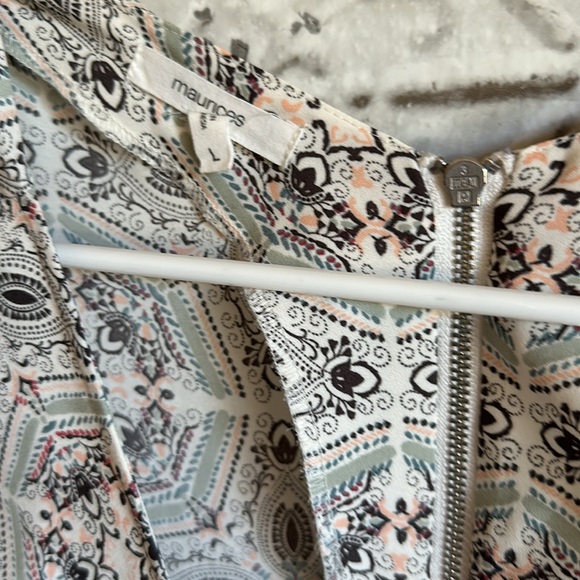 Maurices patterned blouse with pocket - Picture 4 of 6